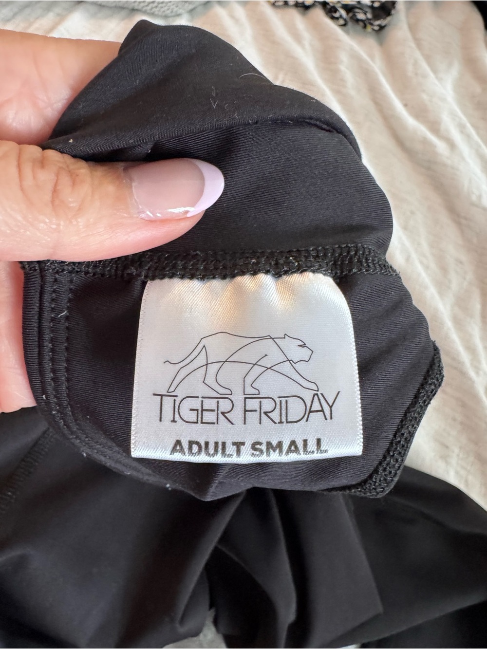Tiger Friday Black Adult Small Dance Pants